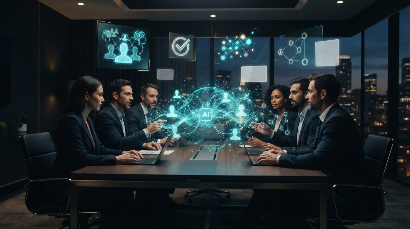 AI-ready команда: как понять, что сотрудники готовы к внедрению ИИ — иллюстрация к статье