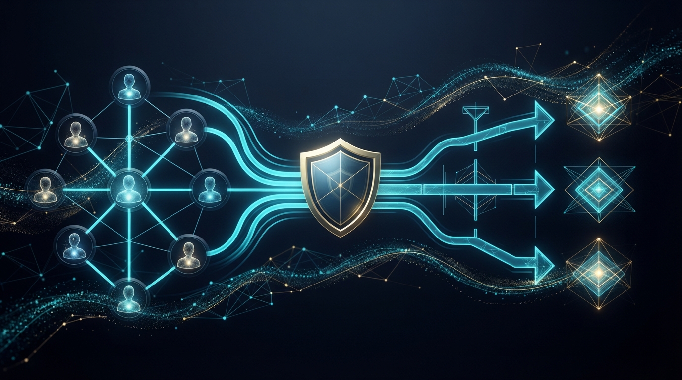 Корпоративное обучение ИИ: как превратить интерес сотрудников в измеримый результат — визуальная схема перехода от обучения к пилотам